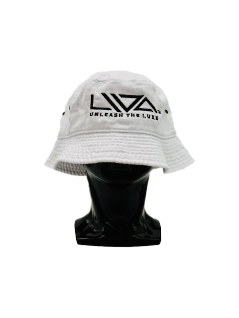 LWA White/Black Logo Bucket Hat