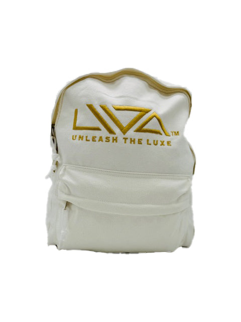 LWA White Modern Urban Backpack