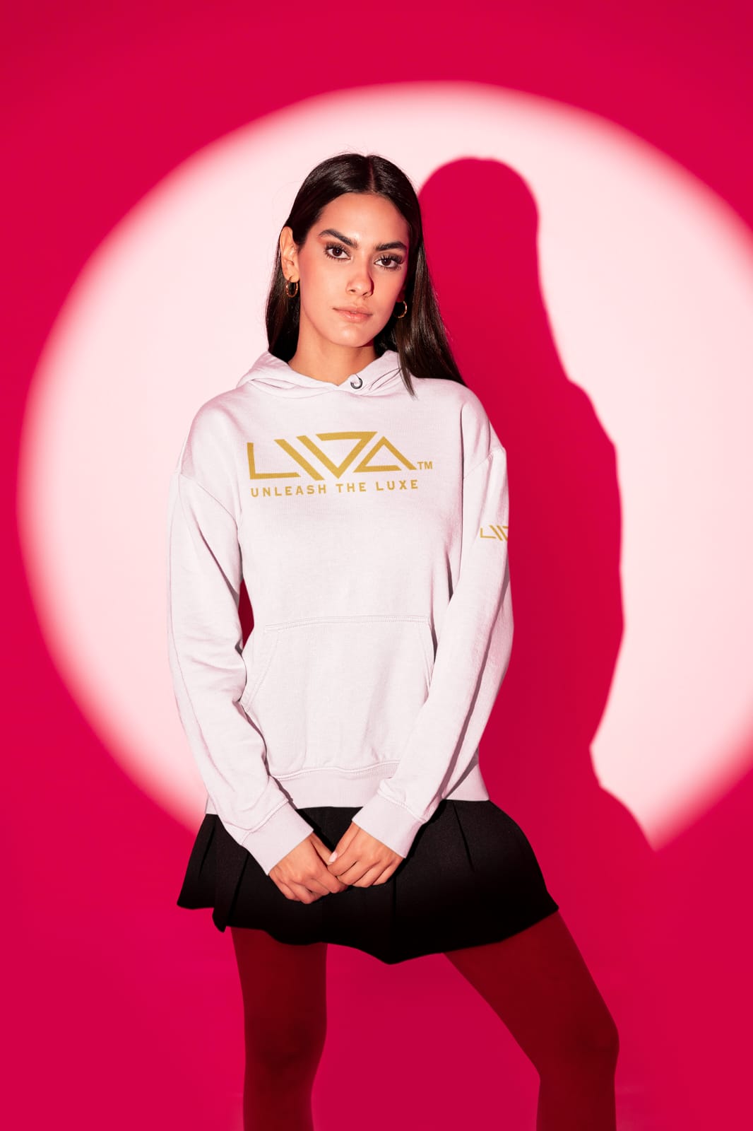 LWA White Hoodie