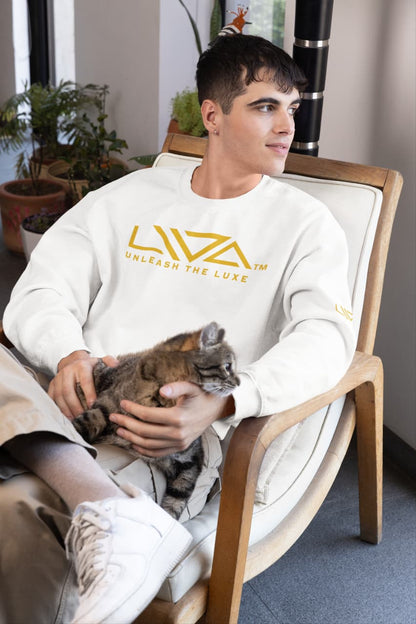 LWA White Crewneck